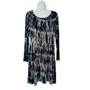 Hands To Hearts Tie Dye Dress Small Medium Boho Grunge Relaxed Fit Artistic Bali